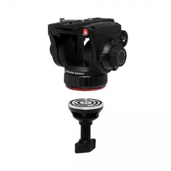 Manfrotto 520BALLSHX 75mm Half Ball with Short Handle for Tripod Leveling