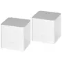 Tenda MX3 (2-Pack) AX1500 Whole Home Mesh Wi-Fi 6 System, Dual-Band, 2 Gigabit Ports per Unit, White