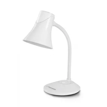 Esperanza POLARIS Table Lamp E27 12W LED White ELD111W
