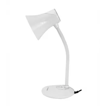 Esperanza POLARIS Table Lamp E27 12W LED White ELD111W