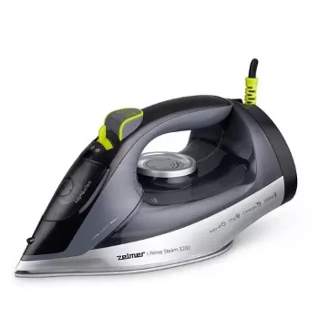 Zelmer ZIR4800 PrimeSteam 3200W Steam Iron with Ceramic Soleplate, 380ml Tank, 260g Steam Boost