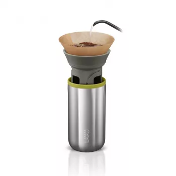 Wacaco Cuppamoka Portable Pour-Over Coffee Maker with Insulated Mug