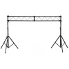 STAND4ME Lighting Ramp DJ Tripod Gate, 3m Truss System with Telescopic Stands, 100kg Load, Black