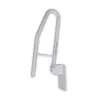 MOBILEX PLU058 Tiltable Bathroom Handrail - Metal, White, 600 mm Projection, 150 kg Load