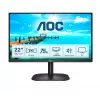 AOC B2 22B2H 21.5 inch Full HD VA Monitor with 75Hz, HDMI, VGA, VESA, Black