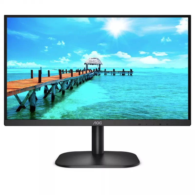 AOC B2 22B2H 21.5 inch Full HD VA Monitor with 75Hz, HDMI, VGA, VESA, Black