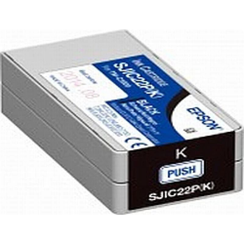 Epson SJIC22P(K) Black Ink Cartridge for ColorWorks C3500