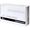 GETFORT GF-210D-8P-120 10-Port PoE+ Switch with 8 Fast Ethernet PoE Ports and 2 Gigabit Uplinks, 120W Budget, Unmanaged, Desktop/Wall Mount