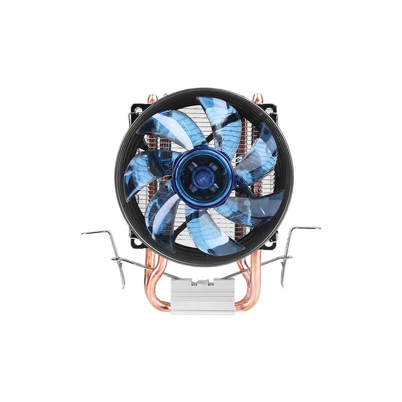 Antec A30 PRO 95W CPU Air Cooler with 92mm Blue LED Fan, 2 Copper Heatpipes, Supports Intel LGA 1200/115x/775 & AMD AM4/AM3+/AM2+