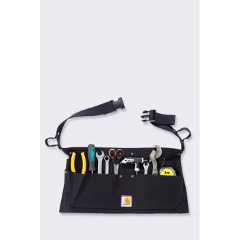 Carhartt Firm Duck Tool Belt System, Black, 12 Pockets, 32-50 in Waist