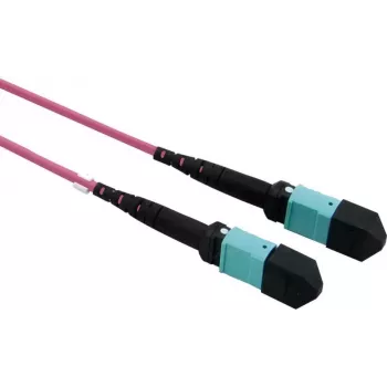 VALUE MPO Trunk Cable 50/125µm OM4, MPO/MPO, Type A, Violet, 15 m