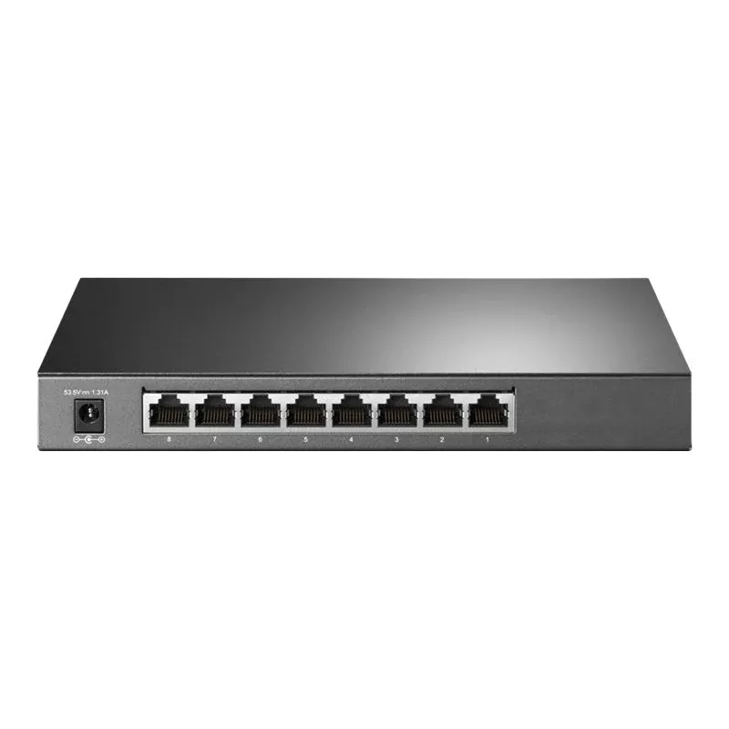 TP-Link Omada SG2008P 10-Port Gigabit Smart PoE+ Switch, 8× PoE+ 61W, 2× SFP, Cloud SDN, Fanless, V3.3