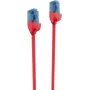 ShiverPeaks BS08-22034 Cat6 U/UTP Slim Patch Cable, 0.5m, Red