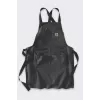 Carhartt Duck Apron Black - Heavy-Duty 12 oz Cotton Work Bib Apron with Tool Pockets