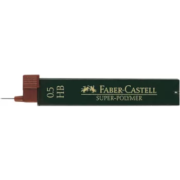 FABER-CASTELL Super-Polymer Mechanical Pencil Leads 0.5 mm HB (Pack of 24)