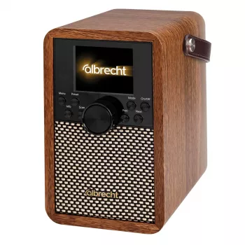 Albrecht DR 710 DAB+/FM Radio with ASA and Integrated Battery