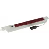 Kopp 19 inch 7-Way Aluminium PDU Power Strip with IEC C14 Input, 1U Rackmount, 16 A, Schuko Outlets