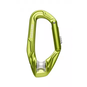 Axiom slider-oasis EDELRID Locking Carabiner - Modified D-Shape, Keylock, 23 kN