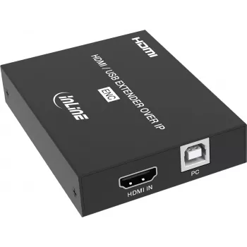 InLine® KVM Extender over IP, HDMI Full HD, 150m, Transmitter (TX)