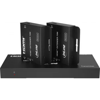 InLine® Video Splitter/Extender 1x2 Cat.6 HDMI 4K/30Hz Set