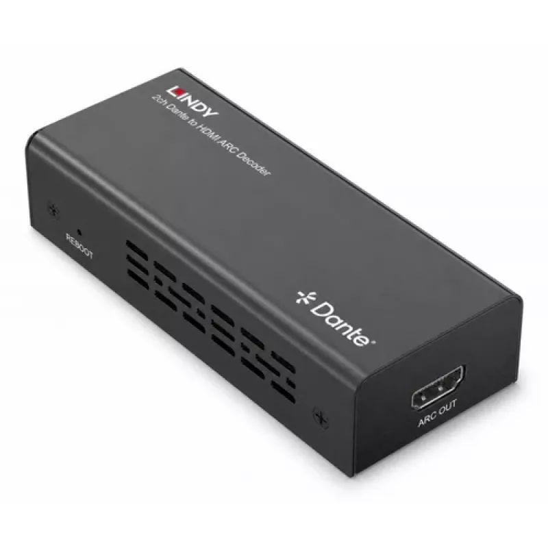 Lindy 2ch Dante to HDMI ARC Decoder