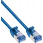 InLine® Slim Patch Cable U/FTP PiMf Cat.6A Blue 1.5m