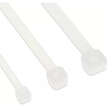 InLine® Cable Ties 200mm x 4.8mm, Natural, 100 pcs