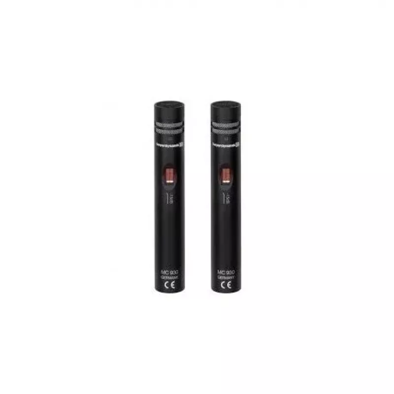 beyerdynamic MC 930 Stereo Set B-Stock - Matched Pair of Small-Diaphragm Condenser Microphones with Accessories