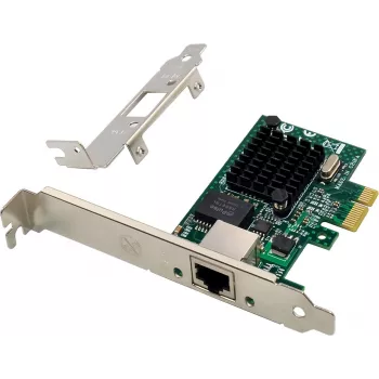 InLine® Gigabit PCIe Network Card, RJ45, Low-Profile