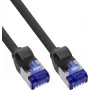 150pcs B-Pack InLine® Slim Cat.6A S/FTP LSZH Patch Cable black 0.30m