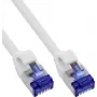 INLINE B-74903W 60-Pack Slim Cat.6A S/FTP LSZH Patch Cable, White, 3m
