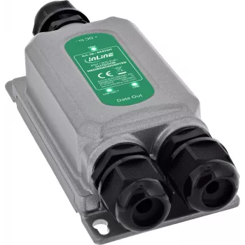InLine® PoE+ Media Converter Outdoor IP67 IK10 1 Gb/s RJ45 SFP