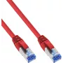 INLINE B-76805R 25-Pack Cat.6A S/FTP LSZH Patch Cable, 5m, Red