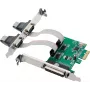 InLine® PCIe Interface Card, 2x RS-232 + 1x Parallel Port