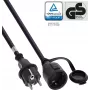 InLine® Earthing Contact Extension, Outdoor IP44, Touch Protection, 5m