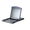 ATEN KL1108VN 8-Port 19 inch LCD KVM over IP Switch, Dual Rail, US Keyboard