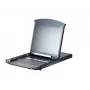 ATEN KL1108VN 8-Port 19 inch LCD KVM over IP Switch, Dual Rail, US Keyboard