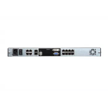 ATEN KL1108VN 8-Port 19 inch LCD KVM over IP Switch, Dual Rail, US Keyboard
