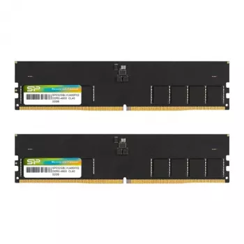 Silicon Power SP032GBLVU480F22 32GB (2x16GB) DDR5 4800MHz UDIMM Desktop Memory Kit