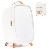 Rio FRBM-EU/1,0 6L Beauty Skincare Fridge with LED Mirror White