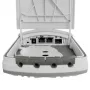 MikroTik FTC21-UPS Fiber-to-Copper Media Converter with Integrated UPS, 1x Gigabit Ethernet, 1x SFP, Passive PoE, Battery Backup, Wall Mountable