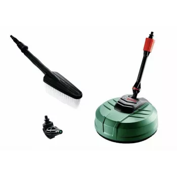 Bosch Home and Car Cleaning Kit for Aquatak Pressure Washers - Soft Wash Brush, 90° Nozzle, 6m Extension Hose