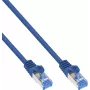 INLINE B-72602B 50-Pack Cat.6A S/FTP LSZH Patch Cable, CCA, Blue, 2m