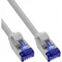 125pcs B-Pack InLine® Slim Cat.6A S/FTP LSZH Patch Cable grey 1m