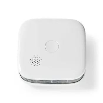 Nedis SmartLife Wi-Fi Smoke Detector WIFIDS21WT3 - 3-Pack, Photoelectric, 85 dB Siren, Smart Alerts, EN 14604 Certified, White