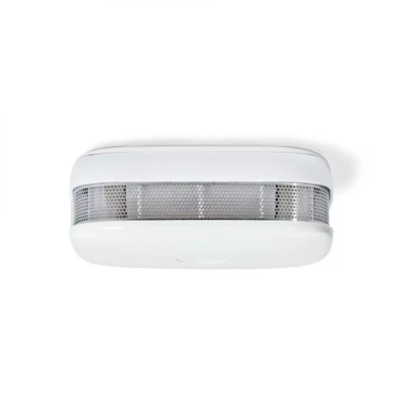 Nedis SmartLife Wi-Fi Smoke Detector WIFIDS21WT3 - 3-Pack, Photoelectric, 85 dB Siren, Smart Alerts, EN 14604 Certified, White