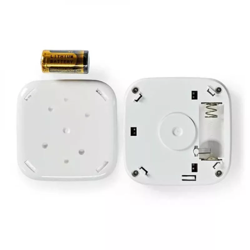Nedis SmartLife Wi-Fi Smoke Detector WIFIDS21WT3 - 3-Pack, Photoelectric, 85 dB Siren, Smart Alerts, EN 14604 Certified, White