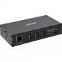 InLine® Industrial 4-Port USB PoE Hub (3x USB-A / 1x USB-C)