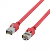EFB Elektronik K2793.0,50 RJ45 Crossover Patch Cable Cat.5e SF/UTP, Hirose TM11, Draka UC300, 0.5 m, Red