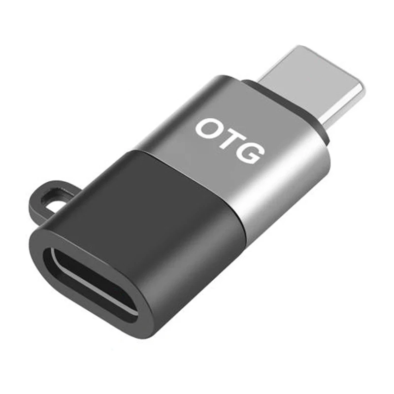 Puluz 8-Pin to USB-C OTG Adapter (Black)